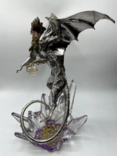 Franklin Mint Dragon Statue Michael Whelan Guardian Of Treasure
