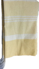 KITCHENAID KITCHEN TOWELS 2 YELLOW STRIPE 100 COTTON NIP