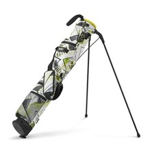 Lightweight Golf Stand Bag with 2-Way Dividers, Easy-to-Carry Par 3 Golf White