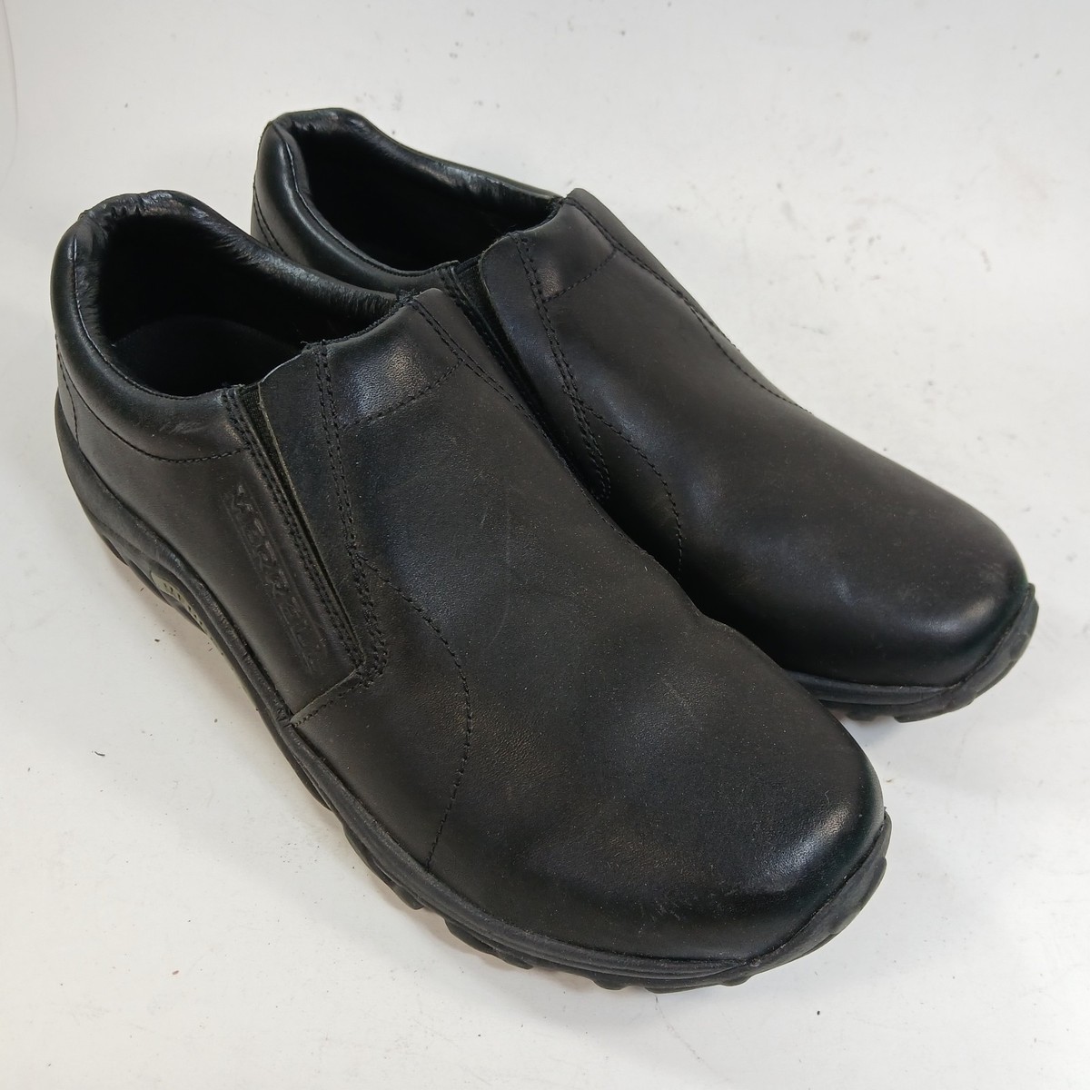 Merrell Men’s Leather Jungle Moc Midnight J60889 Slip On Black Size 11 Amazon.com | Merrell Jungle Moc Nubuck Black/Black | Loafers  main image 3