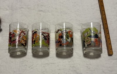 Shrek The Third McDonald's Happy Meal Glasses Set of 4