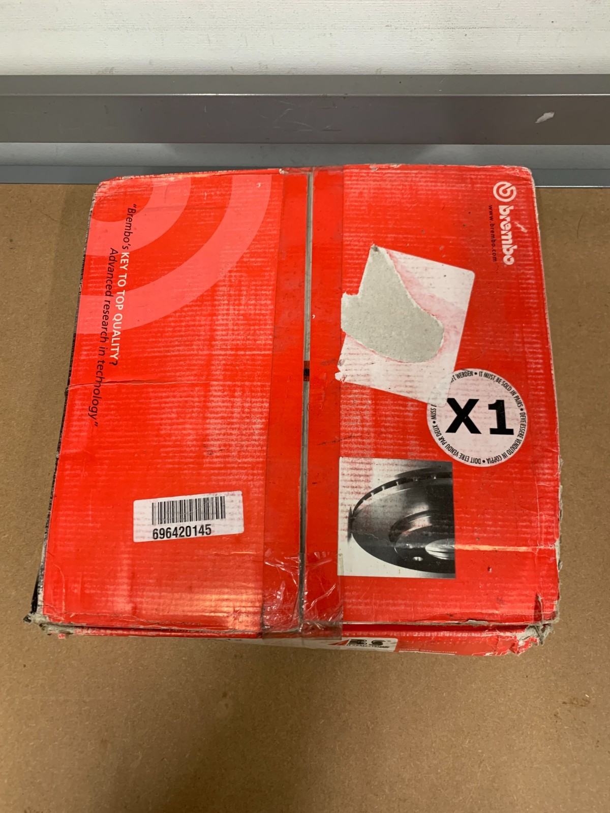 BREMBO Brake Discs Part No 09.8961.21 BNIB for BMW DODGE CHRYSLER GENUINE PART