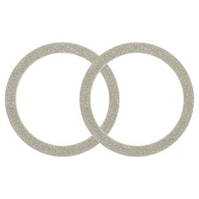 2Pcs Magnetic Sticker Ring, Metal Sparkle Magnetic Adapter Ring, Gold