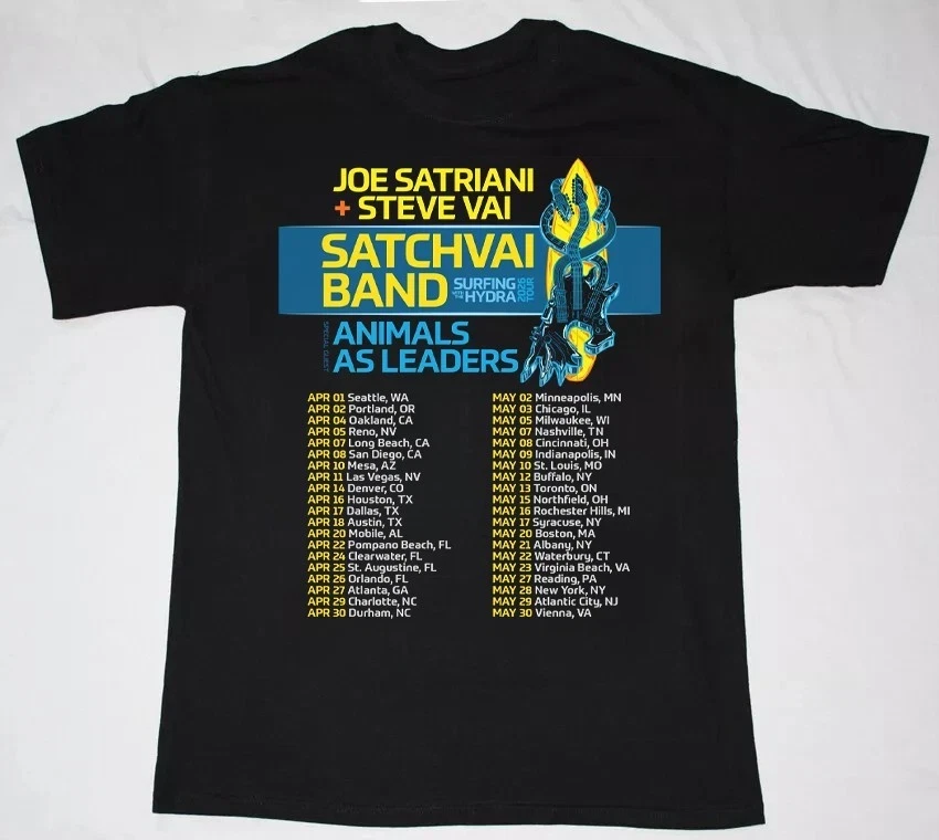 joe satriani t shirt products for sale | eBay UK