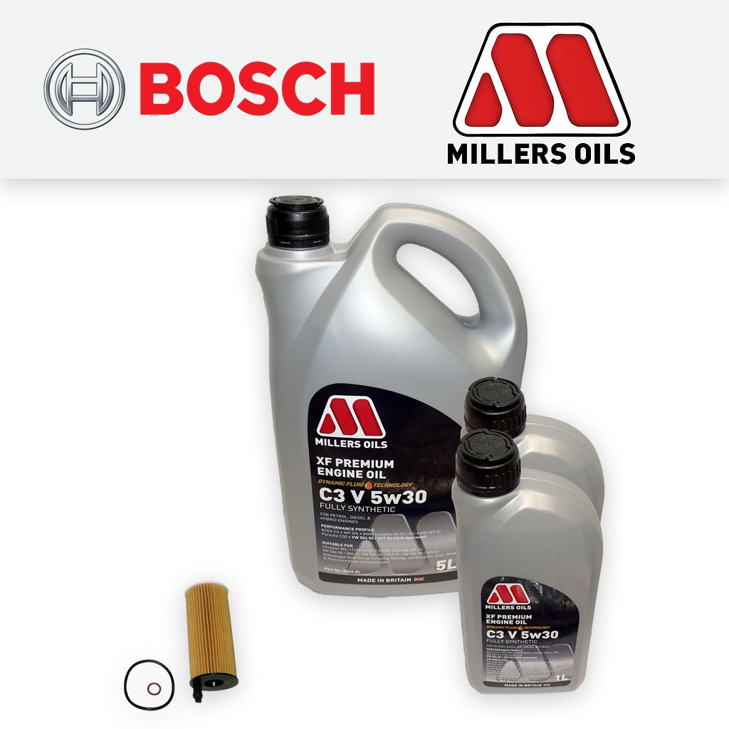 SERVICE KIT for BMW X4 xDrive 30d 35d F26 OIL FILTER +5w30 XF LL OIL (2014-2018)