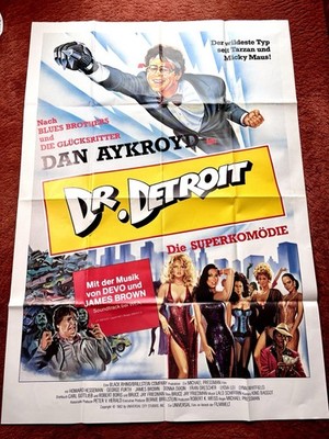 Dr. Detroit Kinoplakat Poster A0, 84x119cm, Dan Aykroyd, James Brown