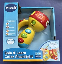 VTech Spin and Learn Color Flashlight NEW IN BOX