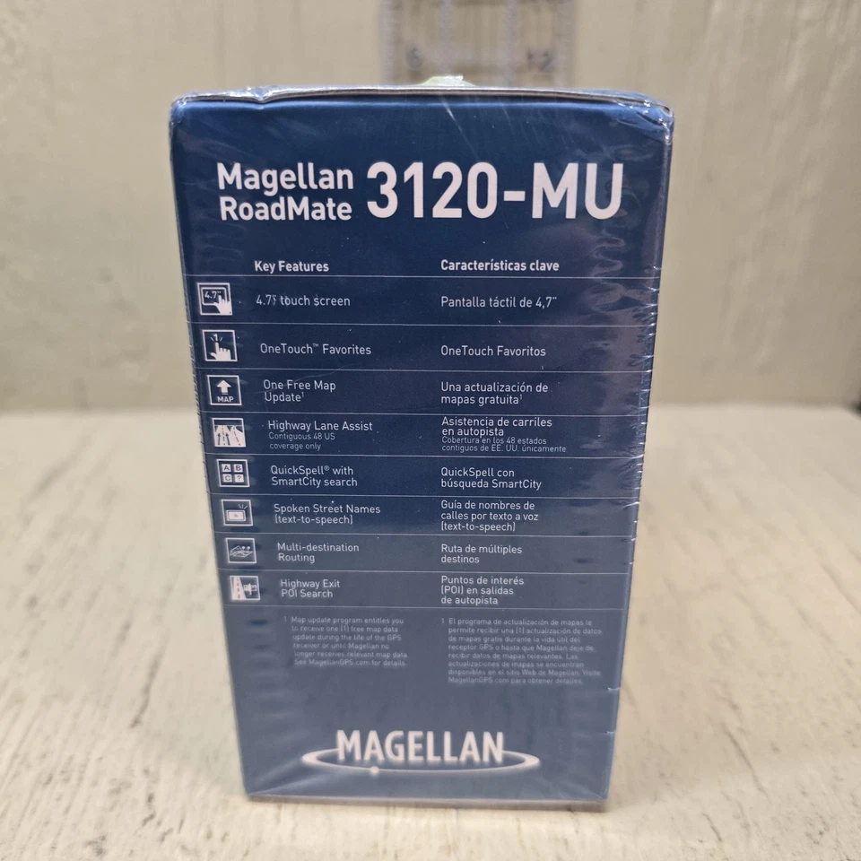 Magellan RoadMate 3120-MU GPS Navigator New Sealed 4.7" Touchscreen Free Map - Image 4 of 4