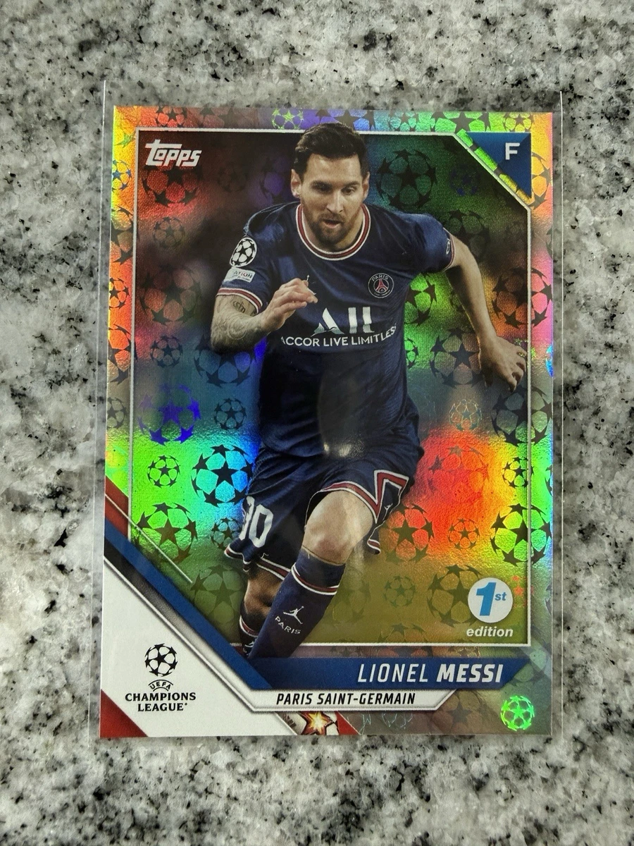 2021-22 Topps Uefa Champions League 1st Edition - Lionel Messi #10