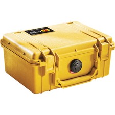 Pelican 1150 Watertight Hard Case with Foam Insert - Yellow