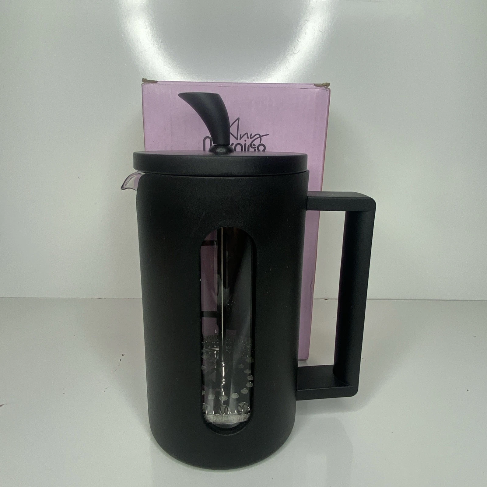 Any Morning French Press Coffee Maker Borosilicate Glass Hot and Cold Coffee Mak
Opens in a new wind