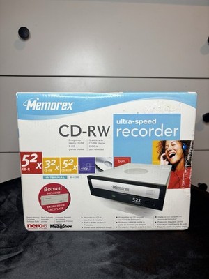 Memorex CD-RW Ultra Speed E-IDE Recorder Suite MRX523252A-J1-2 NEW SEALED!