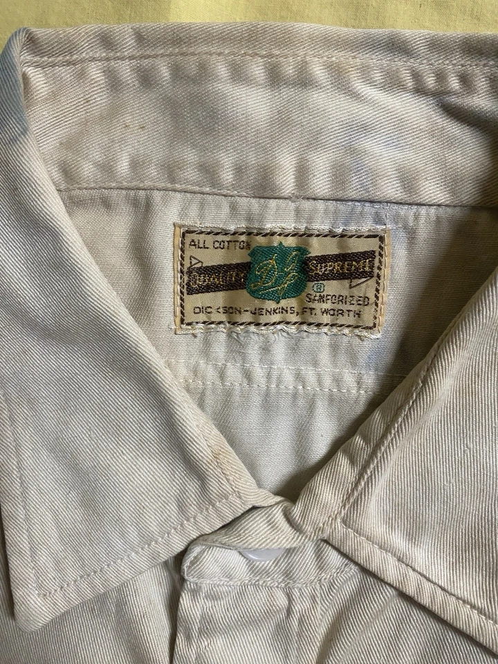 Camisa Dickson-Jenkins De Colección Auténticos Bomberos LG PUNTO DE CADENA, Louie Foto 4 de 4