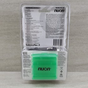 Nuon Greenergy 1Hr Quick Battery Charger AA AAA NiMH LCD Screen Case NURECH1-4C