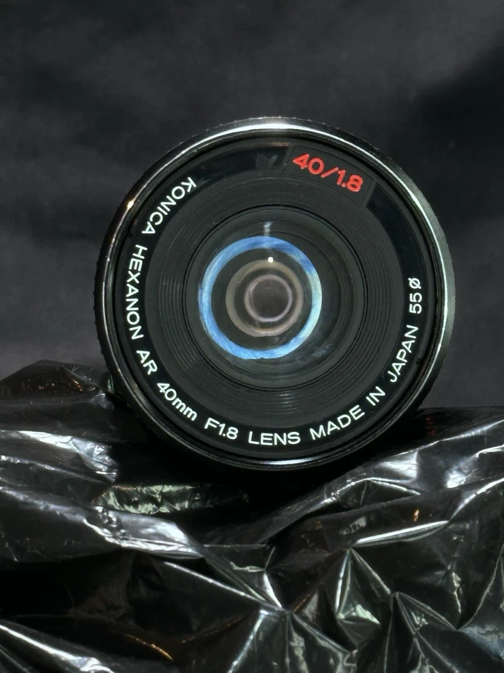 [EXCELENTE] Lente Konica Hexanon AR 40mm 1.8 Pancake Foto 2 de 4