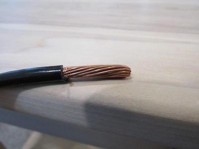 100 FT 6 AWG  STRANDED COPPER THWN/THHN PVC INSULATION building 600V WIRE
