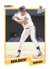 1990 Fleer #117a Kevin Seitzer
