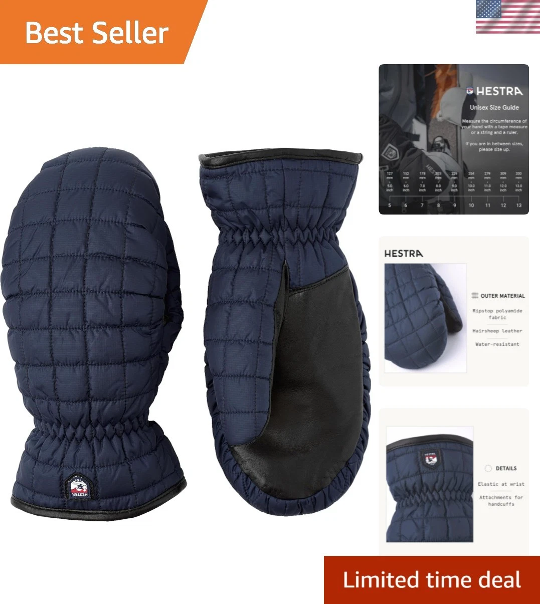 PrimaLoft Gold Insulated Women's Mittens - Perfect for Skiing & Snowboarding
Opens in a new window o