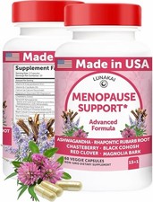 Lunakai USA Made Natural Menopause Supplements for Women - 13-in-1 Menopause Rel