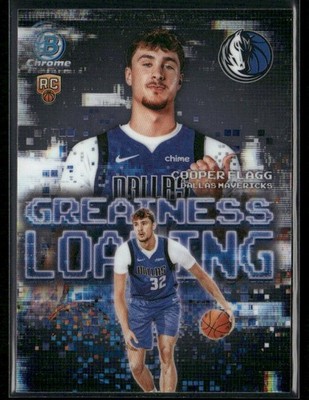 2025-26 Bowman Cooper Flagg Greatness Loading RC