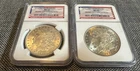 1921-P MORGAN SILVER $1 MS62 NGC MUSIC CITY COLLECTION 2 COIN SET