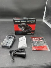 NEW OPEN BOX Whistler CR90 Laser Radar Detector with GPS Charger Cord