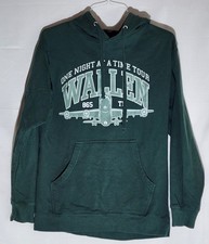 Morgan Wallen Hoodie Sweatshirt Green One Night At A Time World Tour Medium