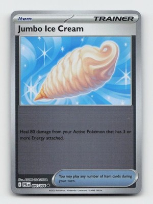 Jumbo Ice Cream 091/094 Uncommon PFL Phantasmal Flames Pokemon Reverse Holo NM/M