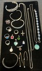 Sterling Silver Jewelry Lot See Photos  — photo 1