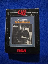 Nilsson  SCHMILSSON  Quadraphonic 8-Track Tape PLAY-CHECKED w/ Box  Q8 Tape