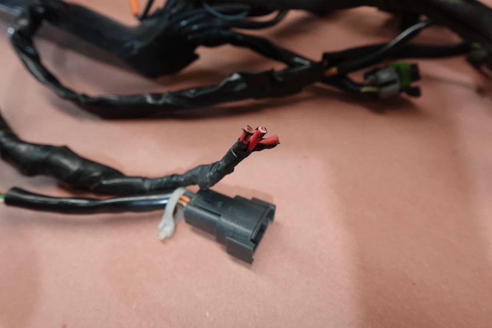 Harley Davidson Road King FLHR 2007-2011 arnés de cableado principal telar VER FOTO Foto 4 de 4