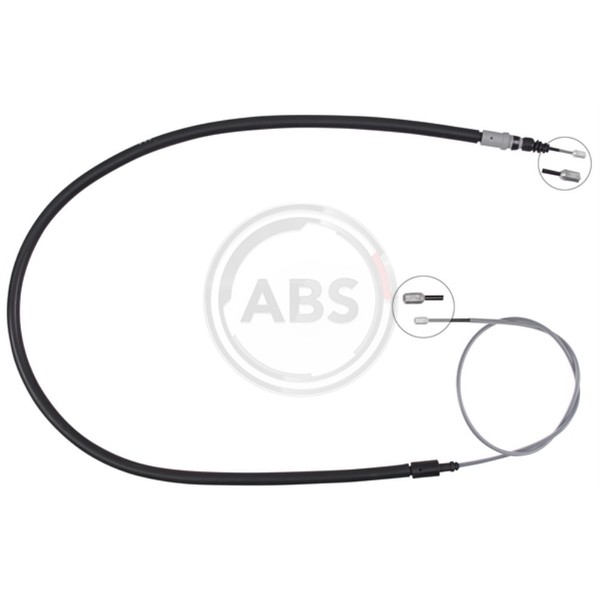 A.B.S. Handbremsseile Passend FüR CitroëN C3 Aircross Ii 2R_ 2C_ 2C 2R Opel-image