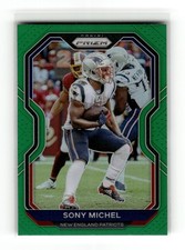 Sony Michel 2020 Panini Prizm #20 New England Patriots Prizm Green