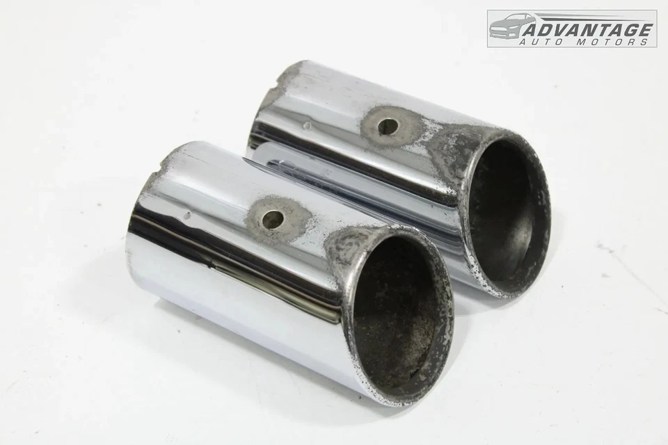 AUDI Q3 QUATTRO 2015-2018 AWD trasero izquierdo y derecho escape silenciador puntas OEM Foto 2 de 4