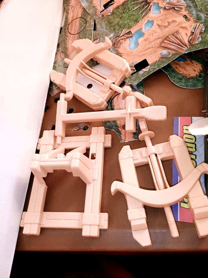 Pressman 1994 Weapons & Warriors Castle Combat Set 98% Complete See Below. - Image 4 of 4