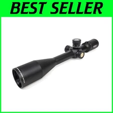 Lightweight 10-24x56 Hunting Riflescope with Multicoated Optics & Zero Stop