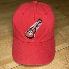YOUTH Nashville Sounds Guitar Logo Red Adjustable Strapback Hat Cap Kids MiLB