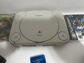 Sony Playstation PS One Video Game Console ONLY (SCPH-101) - Tested & Working