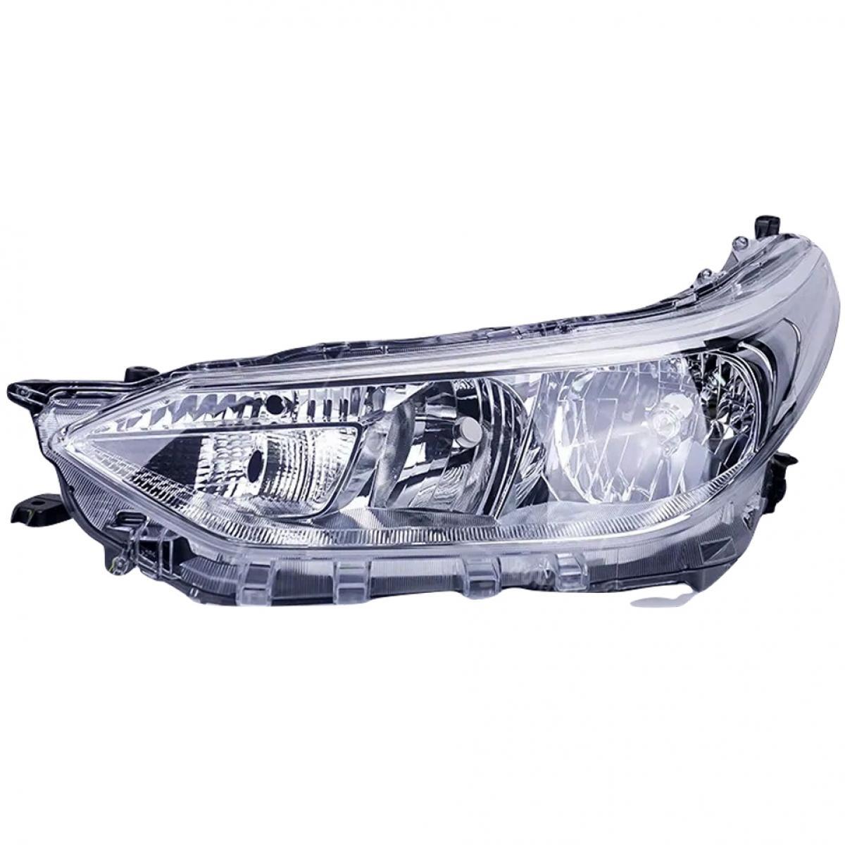 Fits 2017-19 Toyota Yaris Sedan NSP152 Head Lamp Clear Lens Front