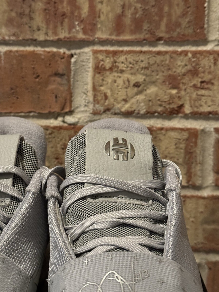 New 10 Adidas Vol. 3 James Harden Voyager Basketball Shoes Silver