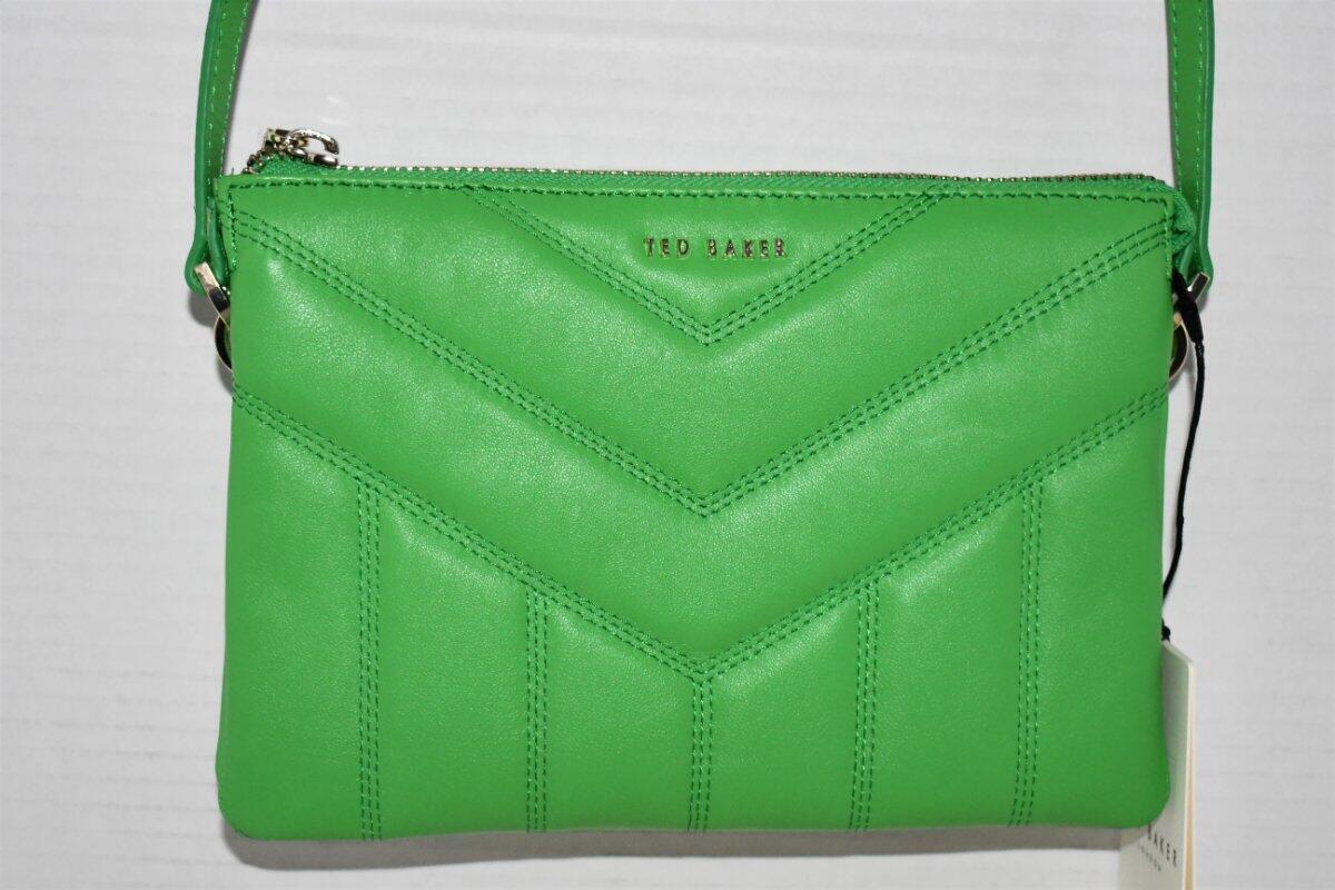 Ted Baker Ayasini Quilted Puffer Leather SMALL Crossbody Bag