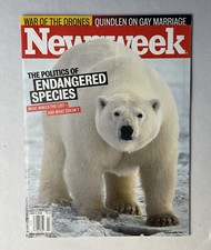 Newsweek Magazine June 2008 / Gay Marriage / Endangered Species / Drones