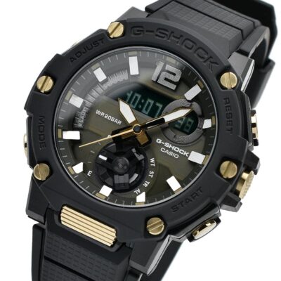 CASIO G-SHOCK GST-B300B-1AJF G-STEEL Carbon Bluetooth Solar Watch 