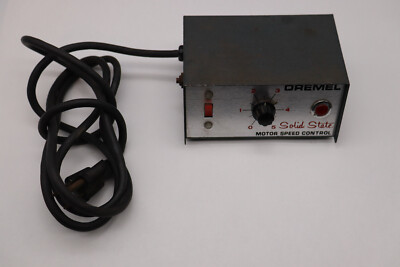 Dremel Model 219 Table Top Solid State Variable Speed Control Motor ...
