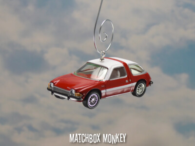 1973 AMC Pacer Custom Christmas Ornament 1/64 Scale Adorno '73