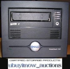 DELL 110T H0041 LTO EXT Tape Drive 0H0041 STU62001LW LTO-1 Super Low Hours KIT