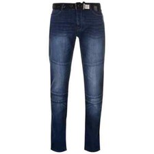 MEN'S FIRETRAP PORTLAND JEANS BLUE WASH 52S NEW RRP £49.99
