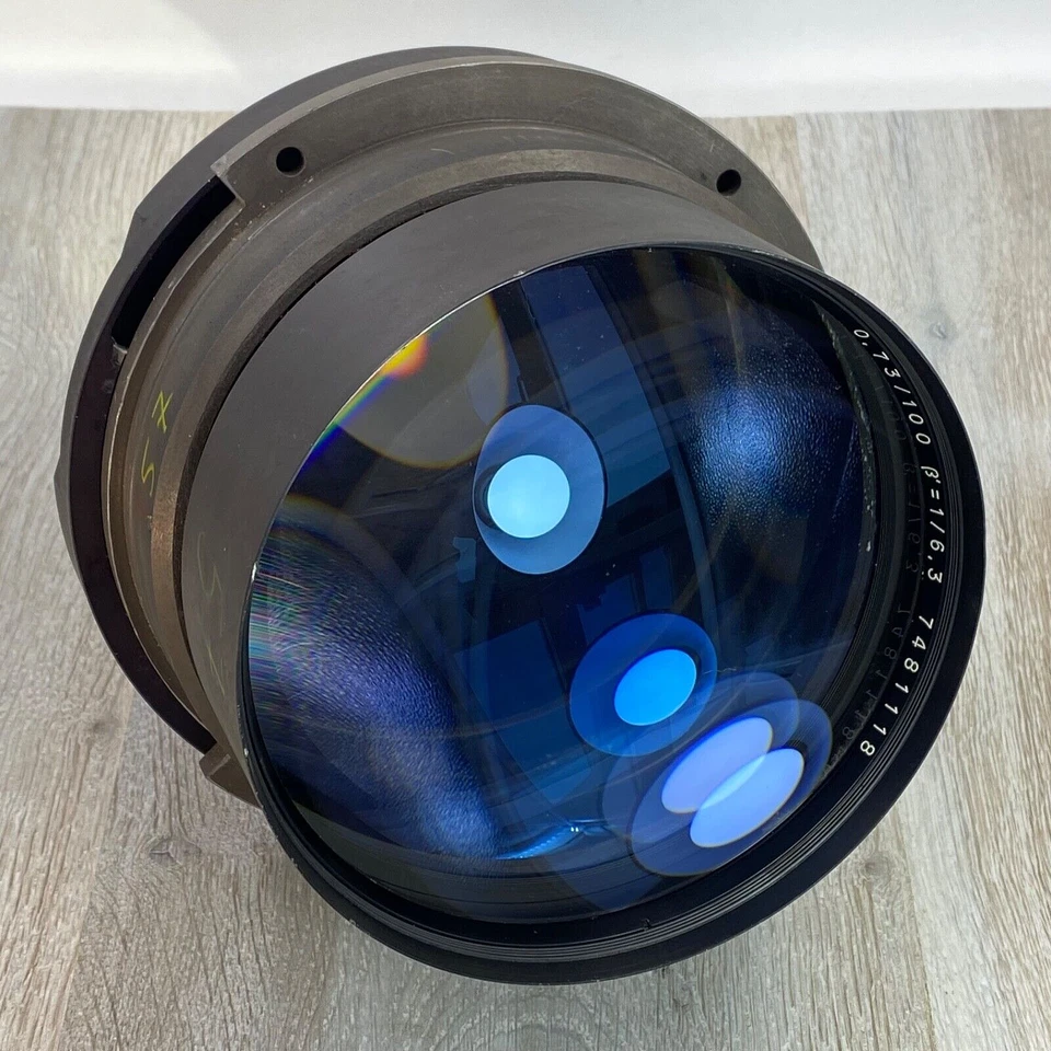 Ultra Rare  Lens Carl Zeiss Jena R-Biotar 100mm f 0.73 (1/6,3) Germany - Image 2 of 4