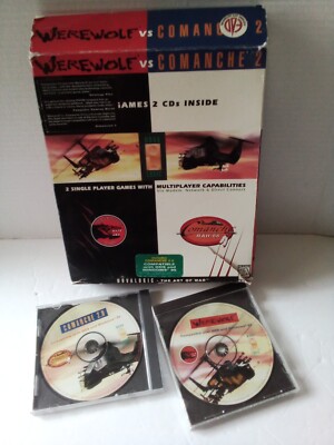 Werewolf vs Commanche 2 Nova Logic Pc big box
