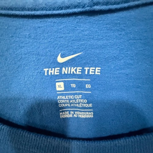 Nike NFL Detroit Lions Stafford #9 Womens XL Blue Graphic Tee - Picture 2 of 5